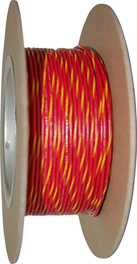 100\' Wire Spool - 20 Gauge - Red/Yellow