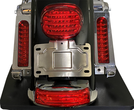 License Plate Mount/Relocation - Chrome 2014 - 2024