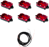 Rock Light - Red - 6 Pack