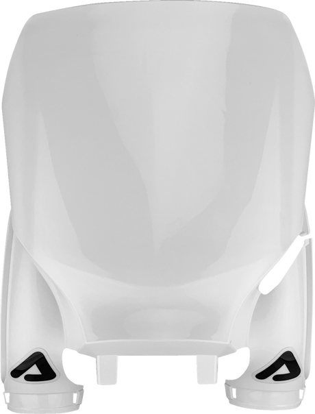 Raptor Number Plate - White