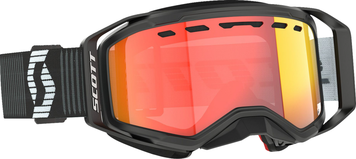 Prospect 2.0 SMB Goggle - Black/White - Enhancer Red Chrome Lens