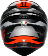 K1 S Helmet - Fastlap - Black/Gray/Red - 2XL