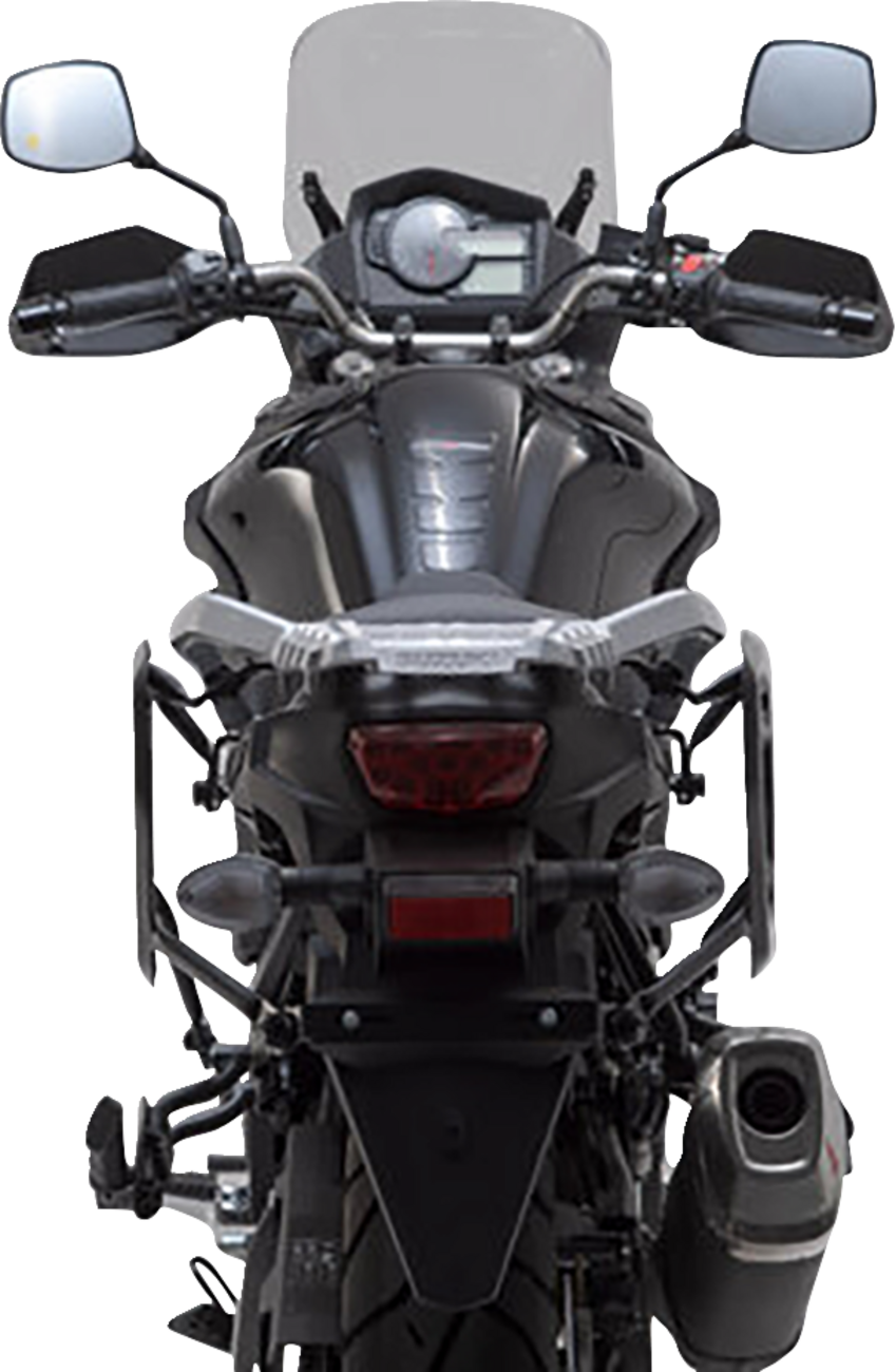 TRAX ADV Aluminum Case System - Black - Suzuki V-Strom 650 \'16-\'24 2016 - 2024