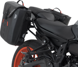 SysBag Side Bag System - Black - Yamaha MT-07 \'18-\'24 2018 - 2024
