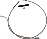 High-Efficiency Stainless Steel Clutch Cable for Harley-Davidson - Standard - \'21-\'24 FLH 2021 - 2024