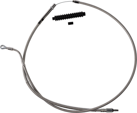 High-Efficiency Stainless Steel Clutch Cable for Harley-Davidson - Standard - \'21-\'24 FLH 2021 - 2024