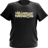 Youth Shocking T-Shirt - Black/Yellow - Small