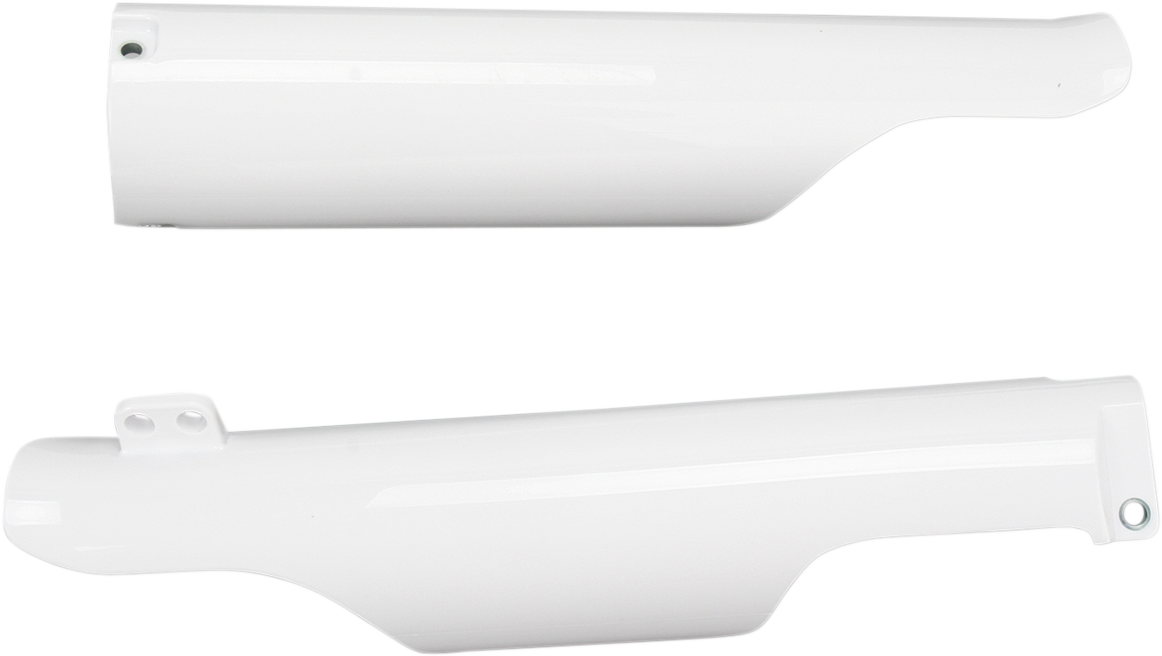 Lower Fork Covers - White 2005 - 2007