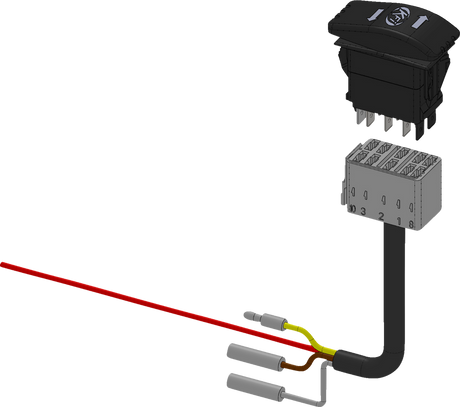 Actuator Backlit Dash Rocker Switch - Upgrade Kit