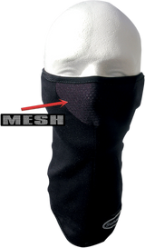 Half-Face Stretch Mask - Black