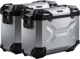 TRAX ADV Aluminum Case System - Silver - KTM Super Moto 950/SMR/SMT 990 \'05-\'13 2005 - 2013