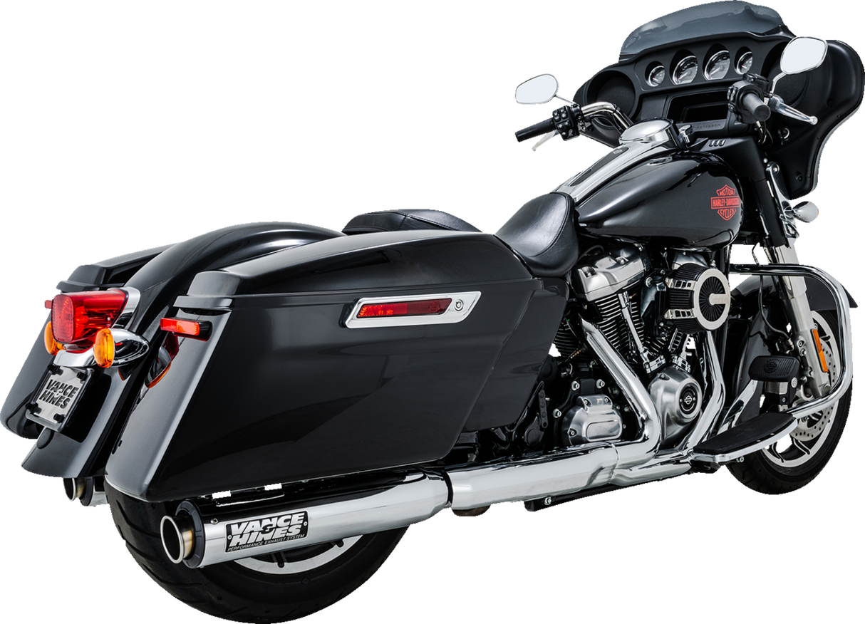 Supersport Slip-On Mufflers - Chrome - Touring 2017 - 2025