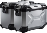 TRAX ADV Aluminum Case System - Silver - Suzuki V-Strom 650 \'11-\'16 2011 - 2016