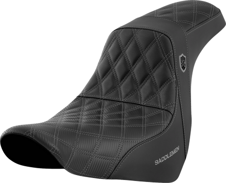 Pro Series SDC Performance Seat - without Backrest - Gray Stitch - FL/FX \'18-\'20 2018 - 2020