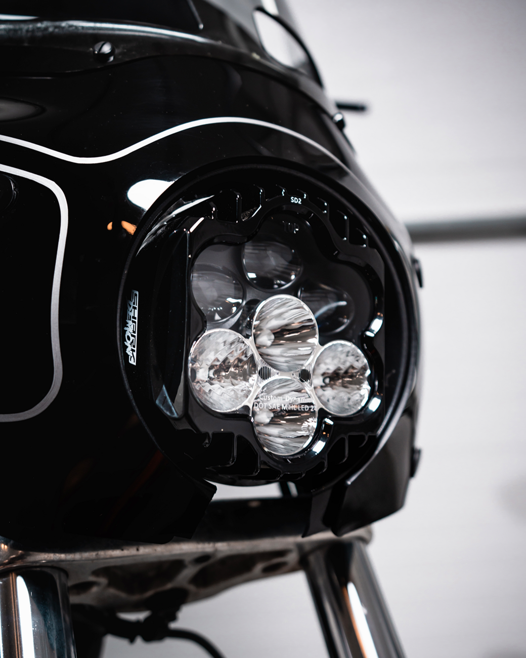 Headlight - Shark Demon - for Road Warrior Fairing 1999 - 2024