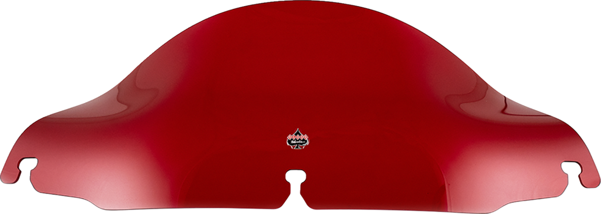 Kolor Flare™ Windshield - 6-1/2\" - Red - FLH 1996 - 2013