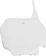 Front Number Plate - White 2002 - 2023