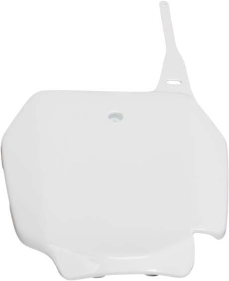 Front Number Plate - White 2002 - 2023