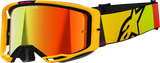 Vision 8 Goggle - Corp - Yellow/Pink - Red Mirror Lens