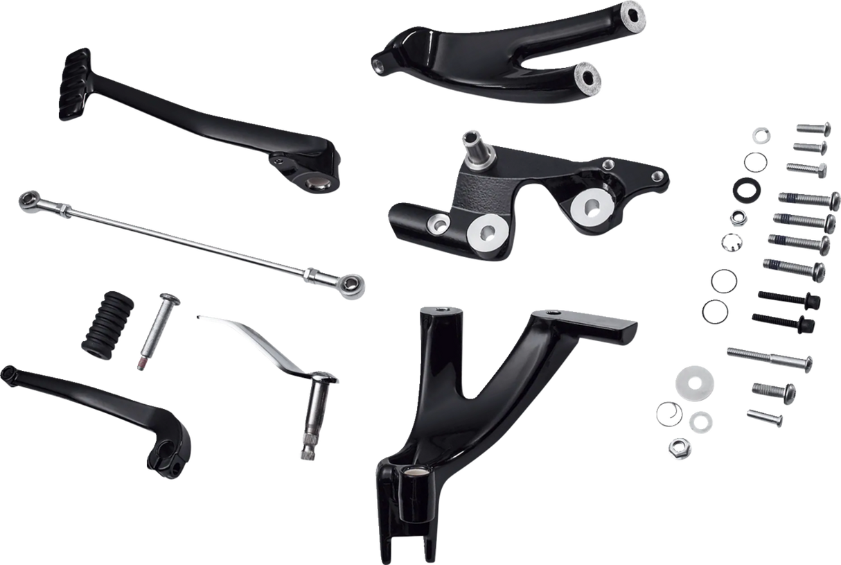 Forward Control Kit - Black - FL/FX 2018 - 2023