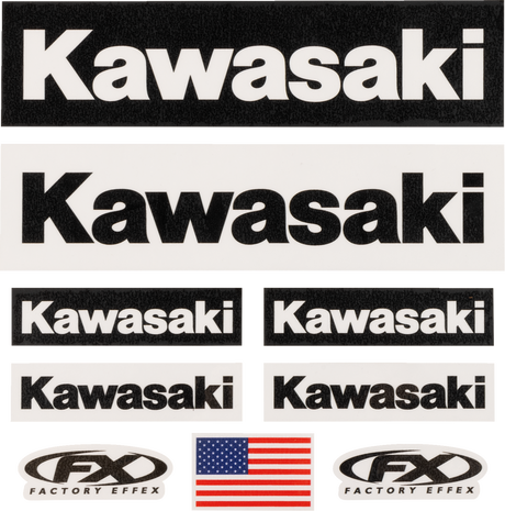 Jersey Iron-On Kit - Kawasaki