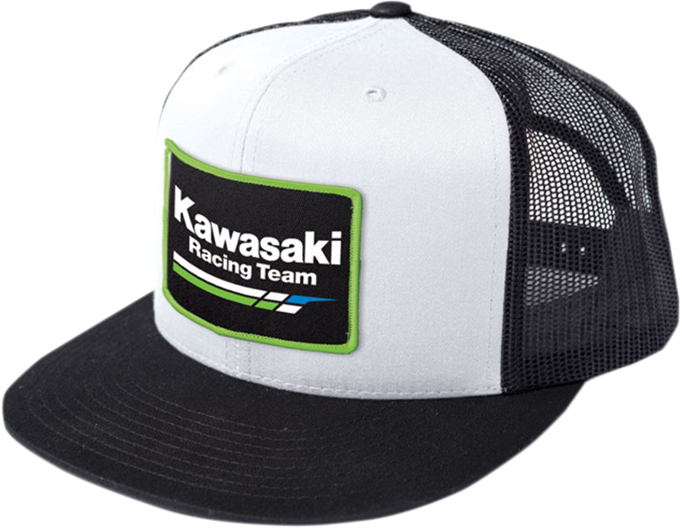 Kawasaki Racing Hat - Black/White