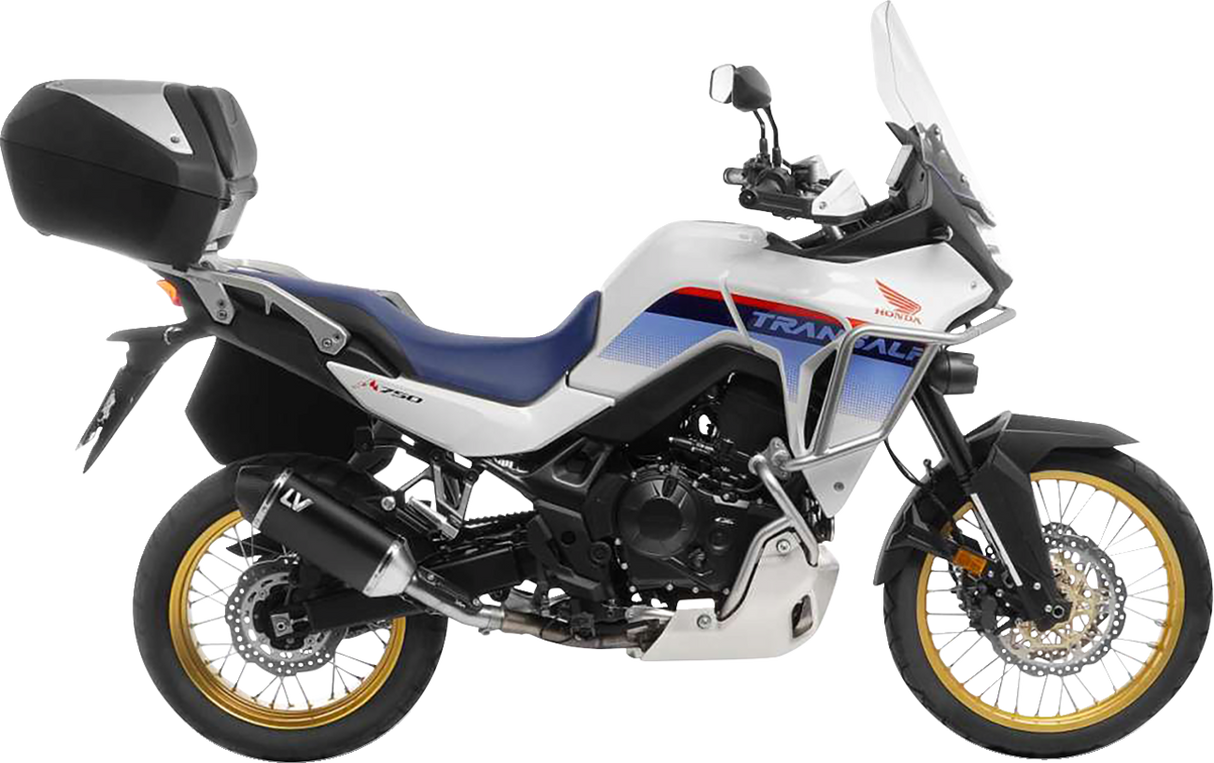 LV-14 Slip-On Muffler - Black - XL 750 Transalp 2024 - 2024