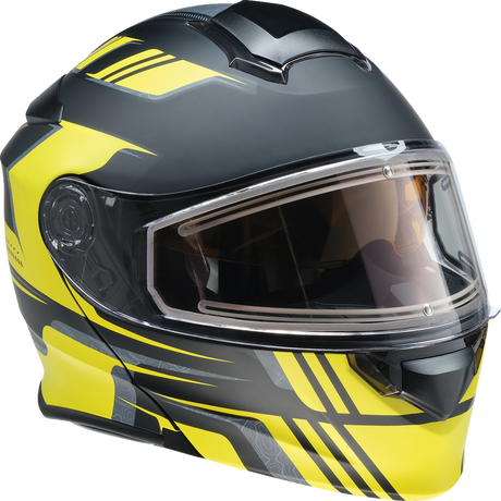 Solaris Snow Helmet - First Tracks - Black/Hi-Viz - XL