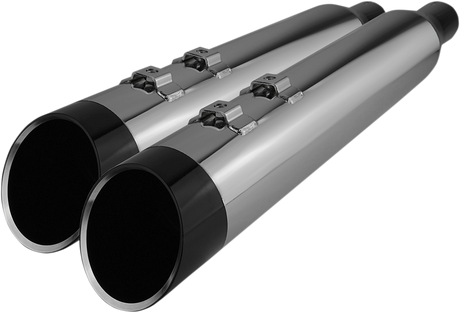 Mufflers - Chrome with Edge Tip 1996 - 2016