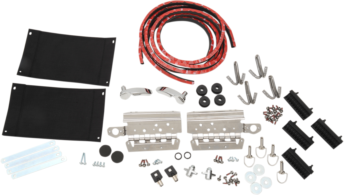 Saddlebag Lid Complete Hardware Kit - FL \'14-\'24 2014 - 2024
