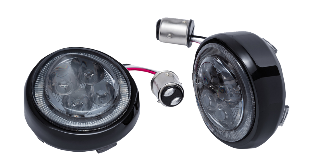 Signal Insert - Rear - Black - Smoke 2007 - 2020