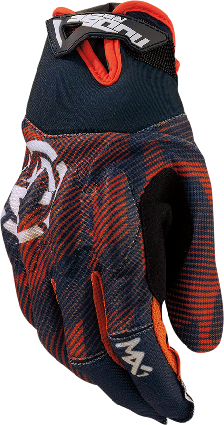 MX1™ Gloves - Gray/Orange - Medium