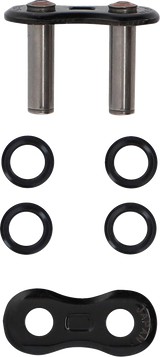 525 L3D - Connecting Link - Rivet - Black