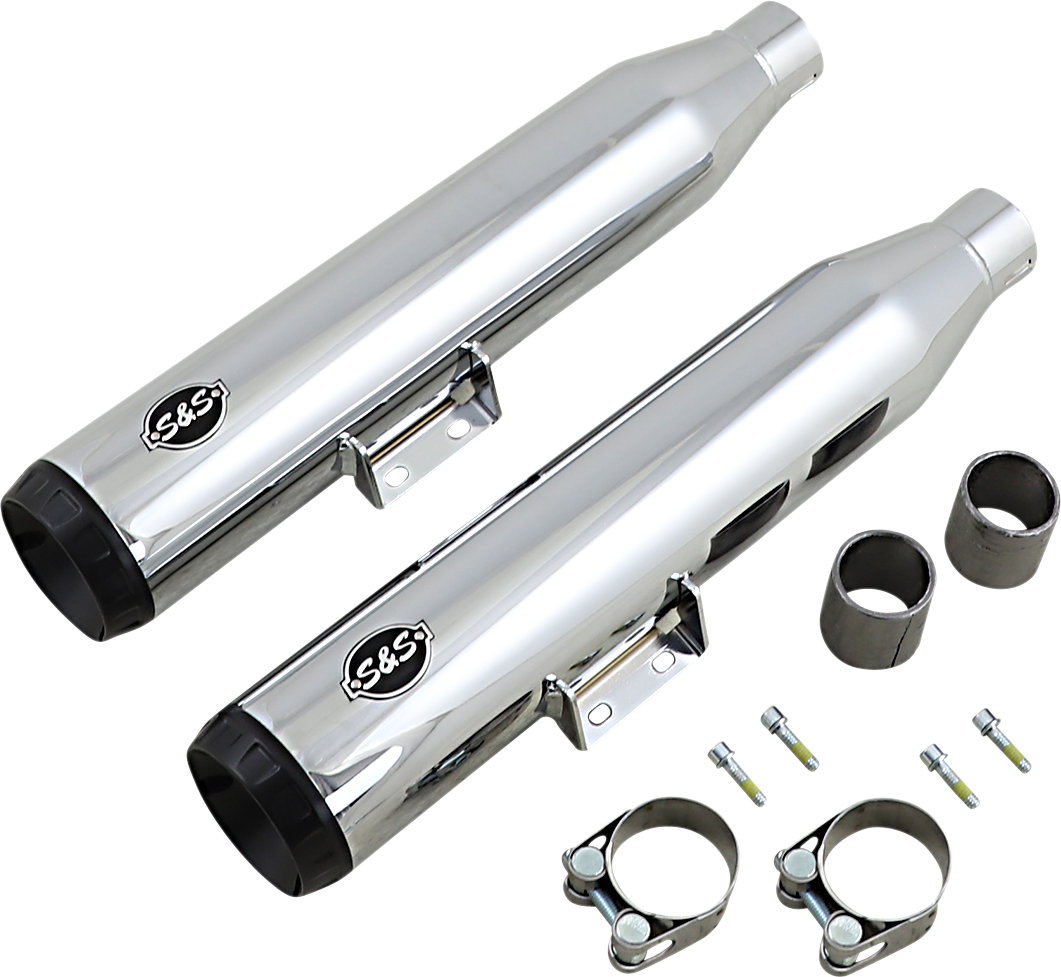 Grand National Slip-On Mufflers - Chrome 2018 - 2020