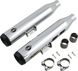 Grand National Slip-On Mufflers - Chrome 2018 - 2020