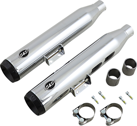 Grand National Slip-On Mufflers - Chrome 2018 - 2020