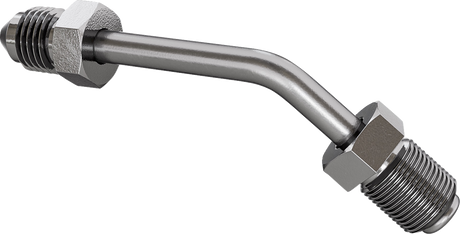 Universal Banjo - AN3 Adaptor - 45° - Stainless Steel