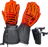 Women\'s 7 V Atlas Ultra-Flex Battery Heated Gloves - Black - Small