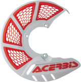 X-Brake Disc Cover - White/ \'16 Orange