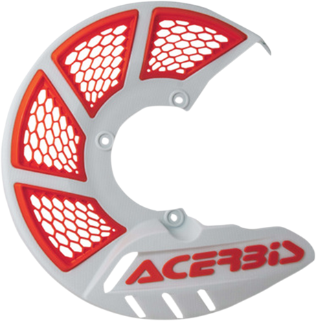 X-Brake Disc Cover - White/ \'16 Orange