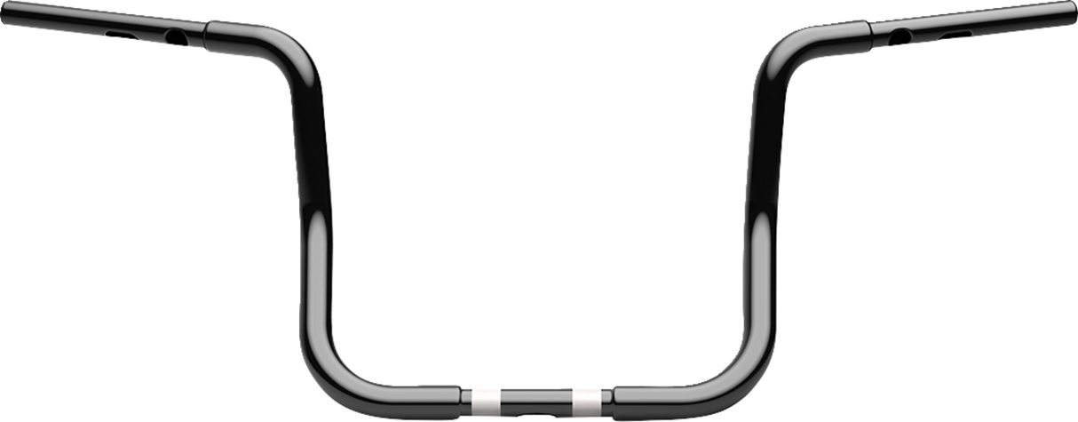 Handlebar - Twin Round - 1-1/4\" x 12\" - Black 2023 - 2024