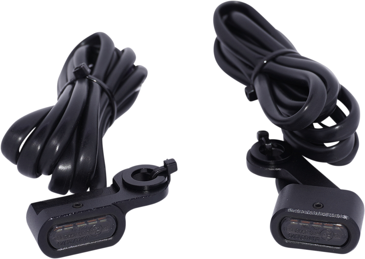 Marker Lights - Amber/White - Smoke Lens - Matte Black 2014 - 2022