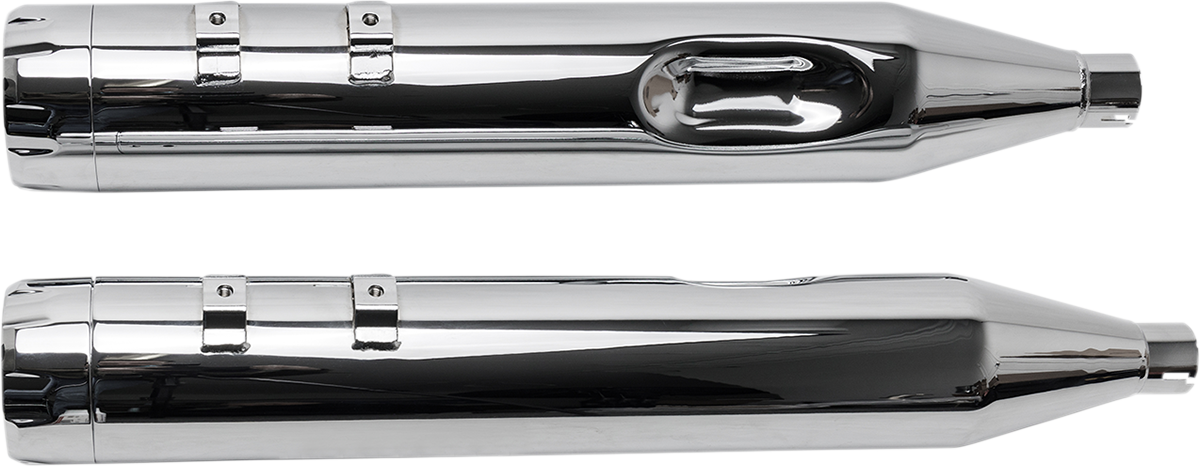 4-1/2\" MK45 Performance Mufflers - Chrome with Chrome Thruster 2007 - 2016