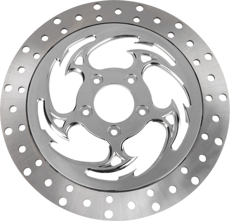Floating Brake Rotor - Front Left - Savage - 320 mm - Chrome 2024 - 2024