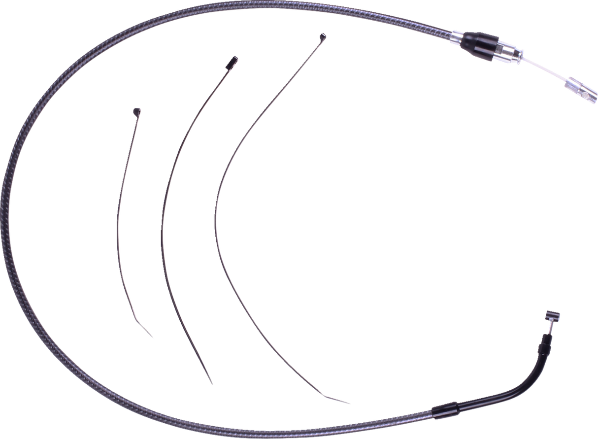 KARBONFIBR Quick Connect Upper Clutch Cable - 35\" 2023 - 2024