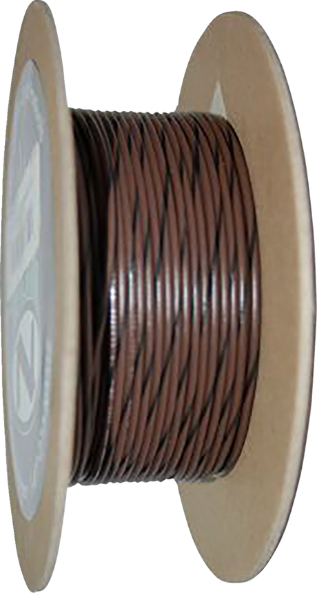 100\' Wire Spool - 20 Gauge - Brown/Black