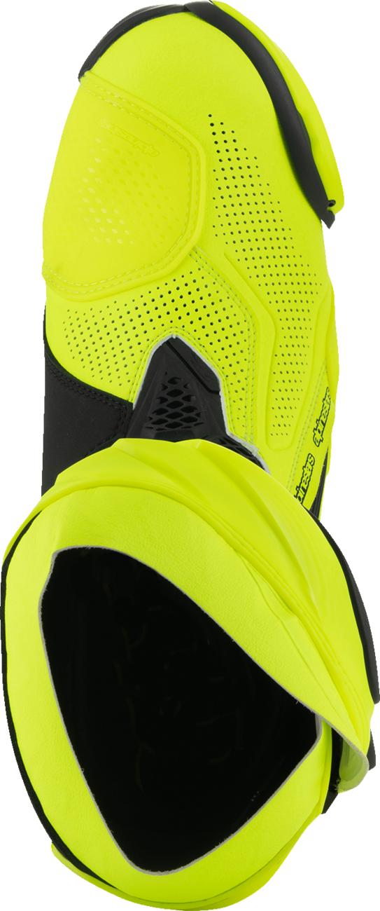Supertech R Vented Boots - Fluorescent Yellow/Black - US 12.5 / EU 48