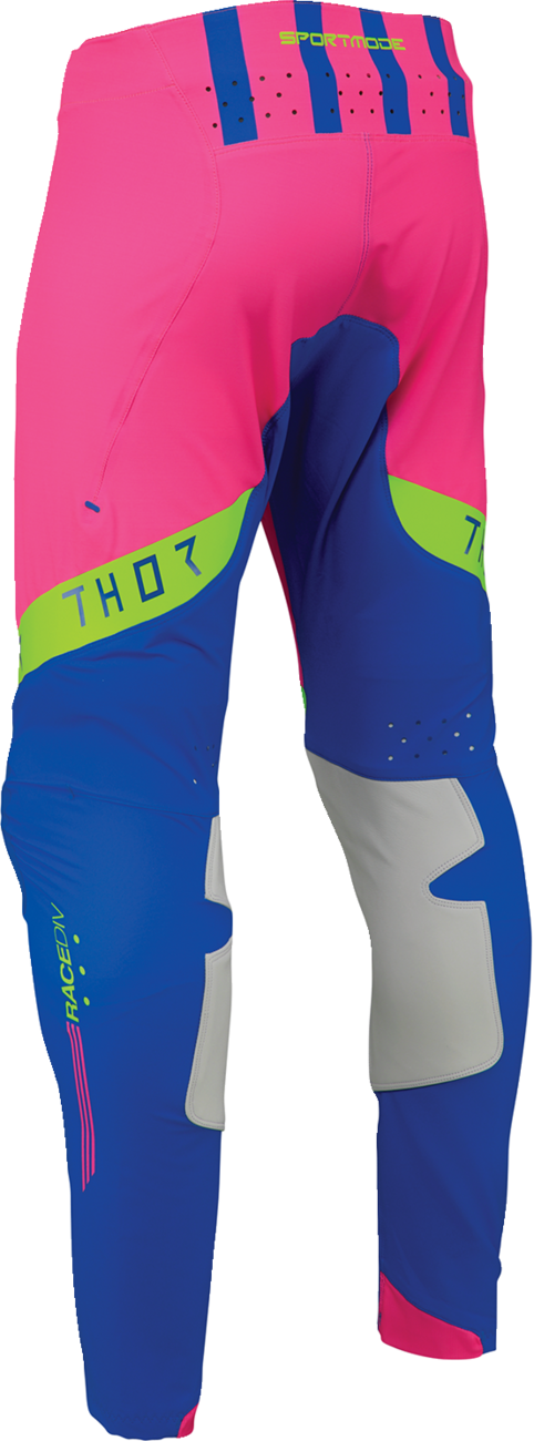 SPORTMODE Flite Neon [LE] Pants - Neon Pink/Blue - US 30