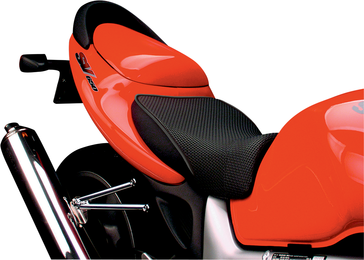 World Sport™ Performance Seat - Black - Carbon FX - with Cover - Suzuki \'99-\'02 1999 - 2002