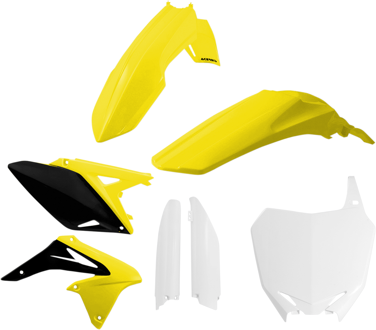 Full Replacement Body Kit - OEM \'14 Yellow/White/Black 2010 - 2018